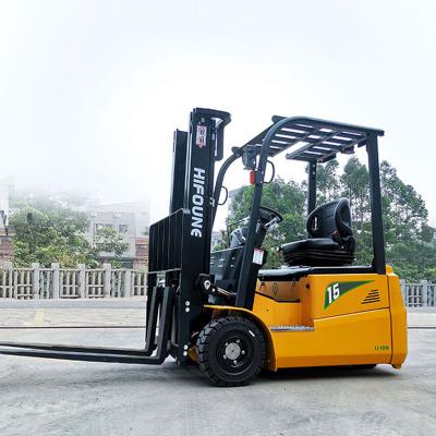 warehouse 3 wheel electric forklift