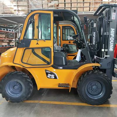 Electric Rough Terrain Forklift