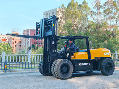 Introduction to HIFOUNE Container Operation Forklift 7 ton-12 ton